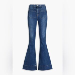 VERONICA BEARD - Sheridan Exaggerated Flare High Waisted Jeans